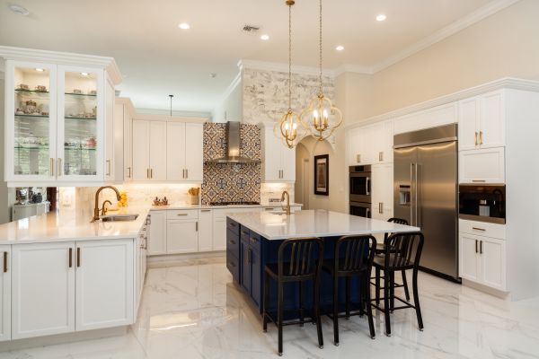 Kitchen Island Construction in Southlake